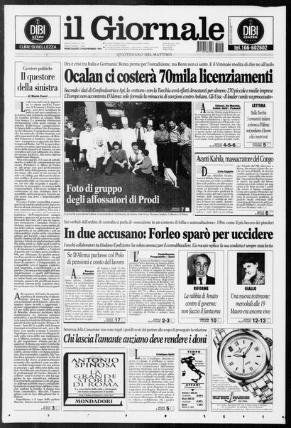 Il giornale : quotidiano del mattino